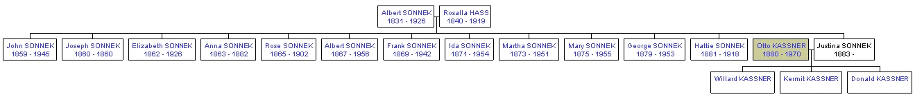 Mini tree diagram